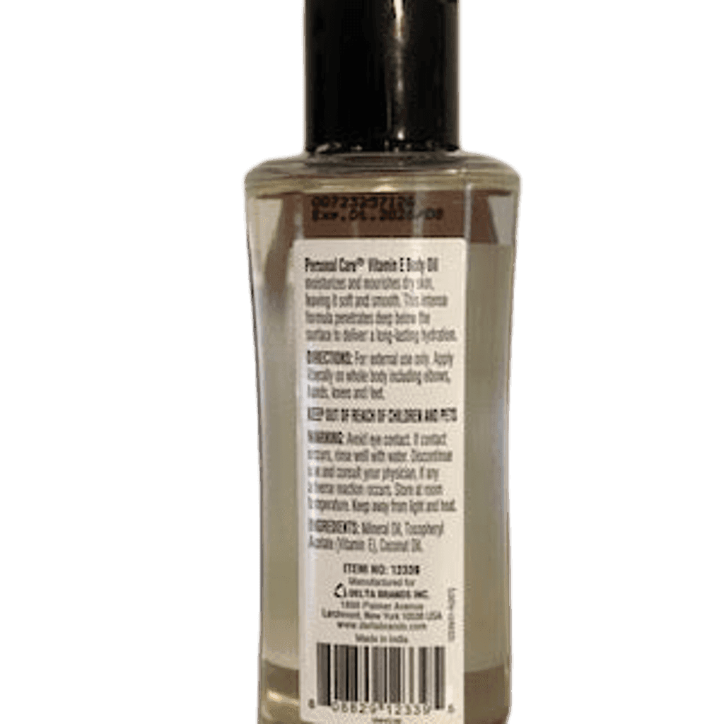 MLNshops Skin Hydration Vitamin E Body Oil 4 oz