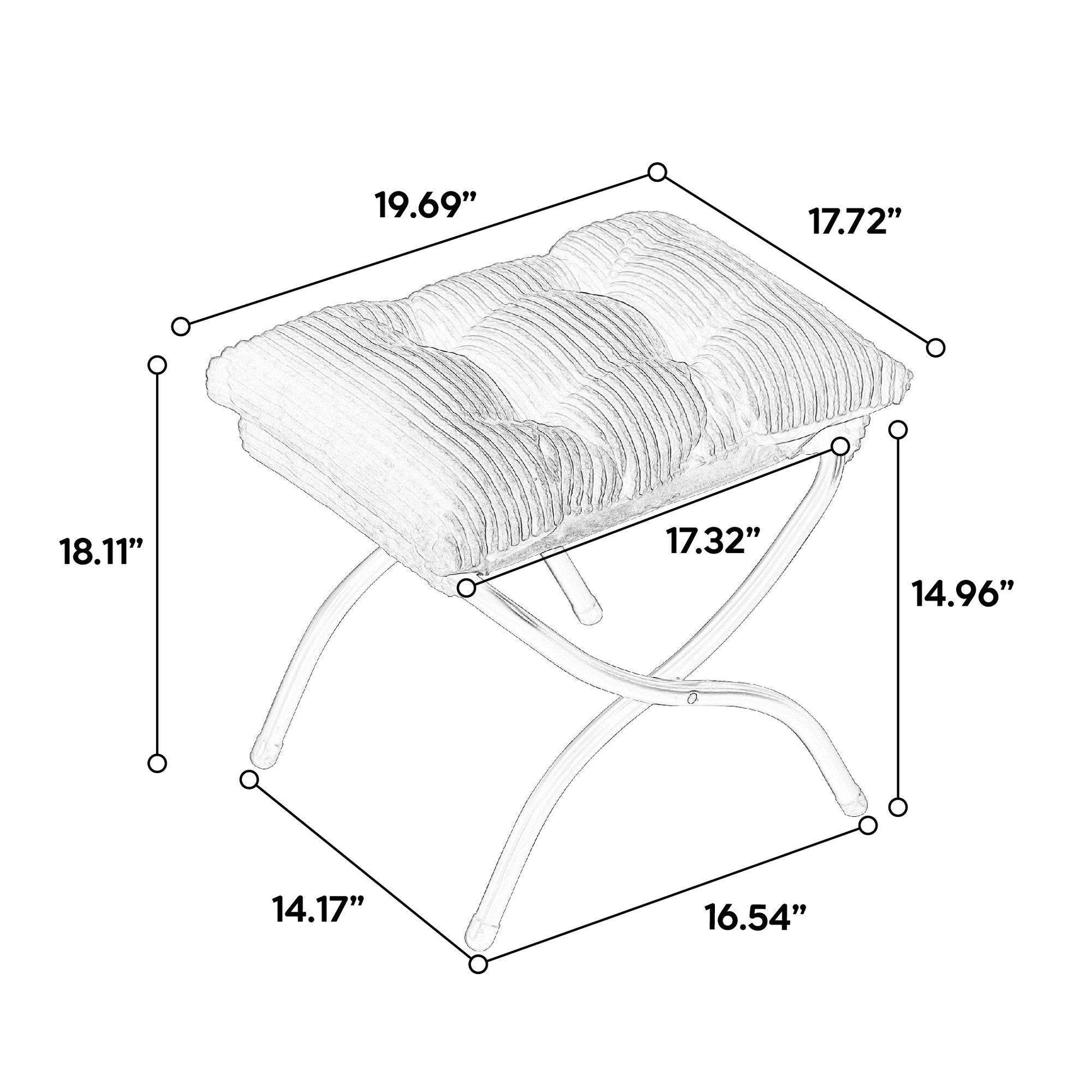 MLNshops Pink Lazy Chair with Ottoman for Comfort