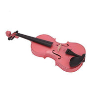 mlnshops Pink Violin for Kids and Teens Acoustic Set