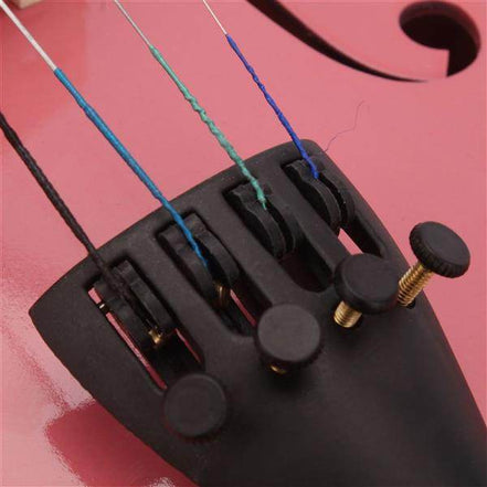 mlnshops Pink Violin for Kids and Teens Acoustic Set