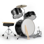 mlnshops kids drum set with stool - 3-Piece Starter Kit