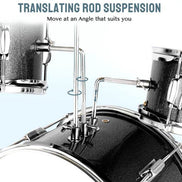 mlnshops kids drum set with stool - 3-Piece Starter Kit