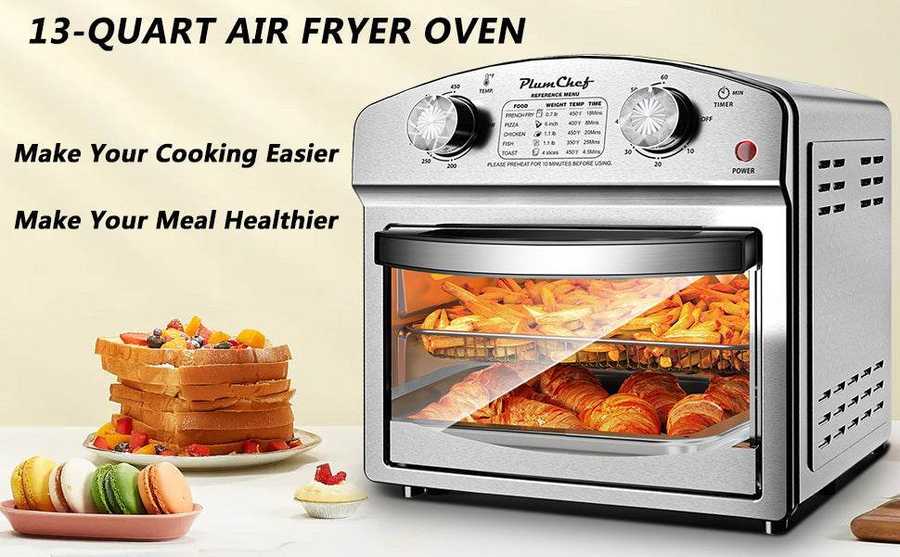 MLNshops 12.5 quart convection toaster oven Stainless Steel