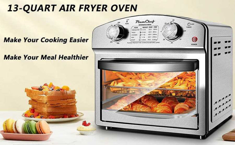 MLNshops 12.5 quart convection toaster oven Stainless Steel
