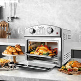 MLNshops 12.5 quart convection toaster oven Stainless Steel