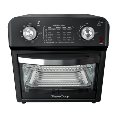 MLNshops Slim air fryer toaster oven for roasting and baking