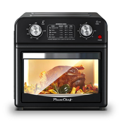 MLNshops Slim air fryer toaster oven for roasting and baking Default