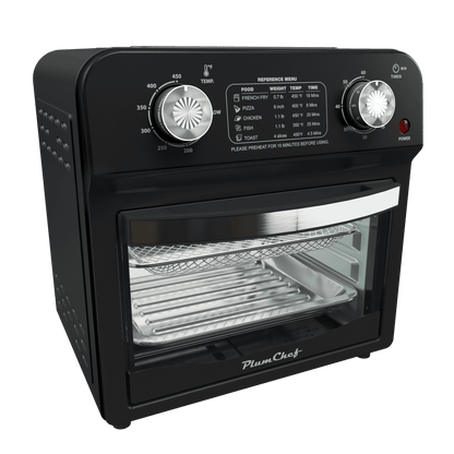 MLNshops Slim air fryer toaster oven for roasting and baking