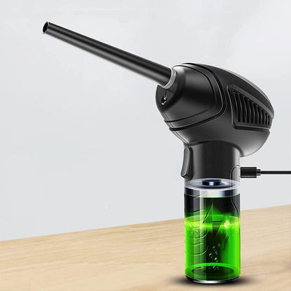 Portable Air Duster Electric Cleaner Compressed Air Blower-USB Charging MLNshops]