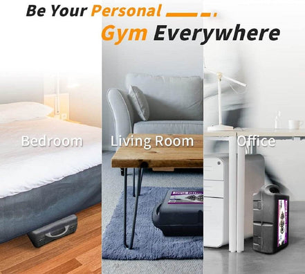 MLNshops 20KG Chrome Dumbbell Set - Workout Dumbbells for Home