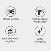 MLNshops Portable Carpet Cleaning Machine for Easy Use