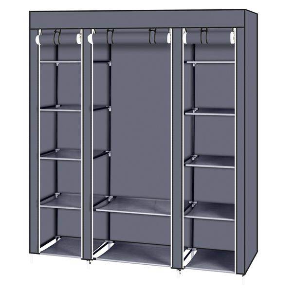 mlnshops Portable Clothes Closet with Shelves and Storage