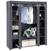 mlnshops Portable Clothes Closet with Shelves and Storage