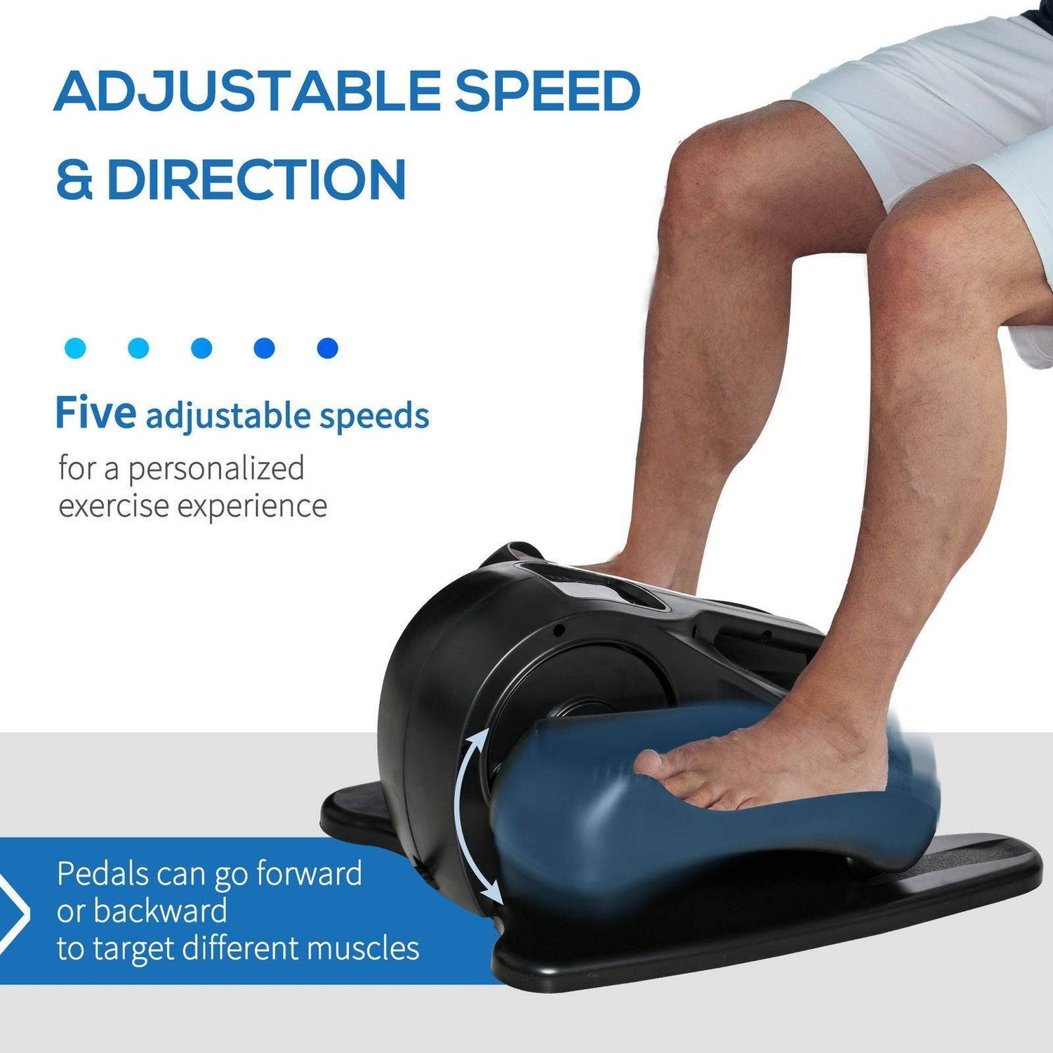 MLNshops Portable Pedal Exerciser for Home Fitness