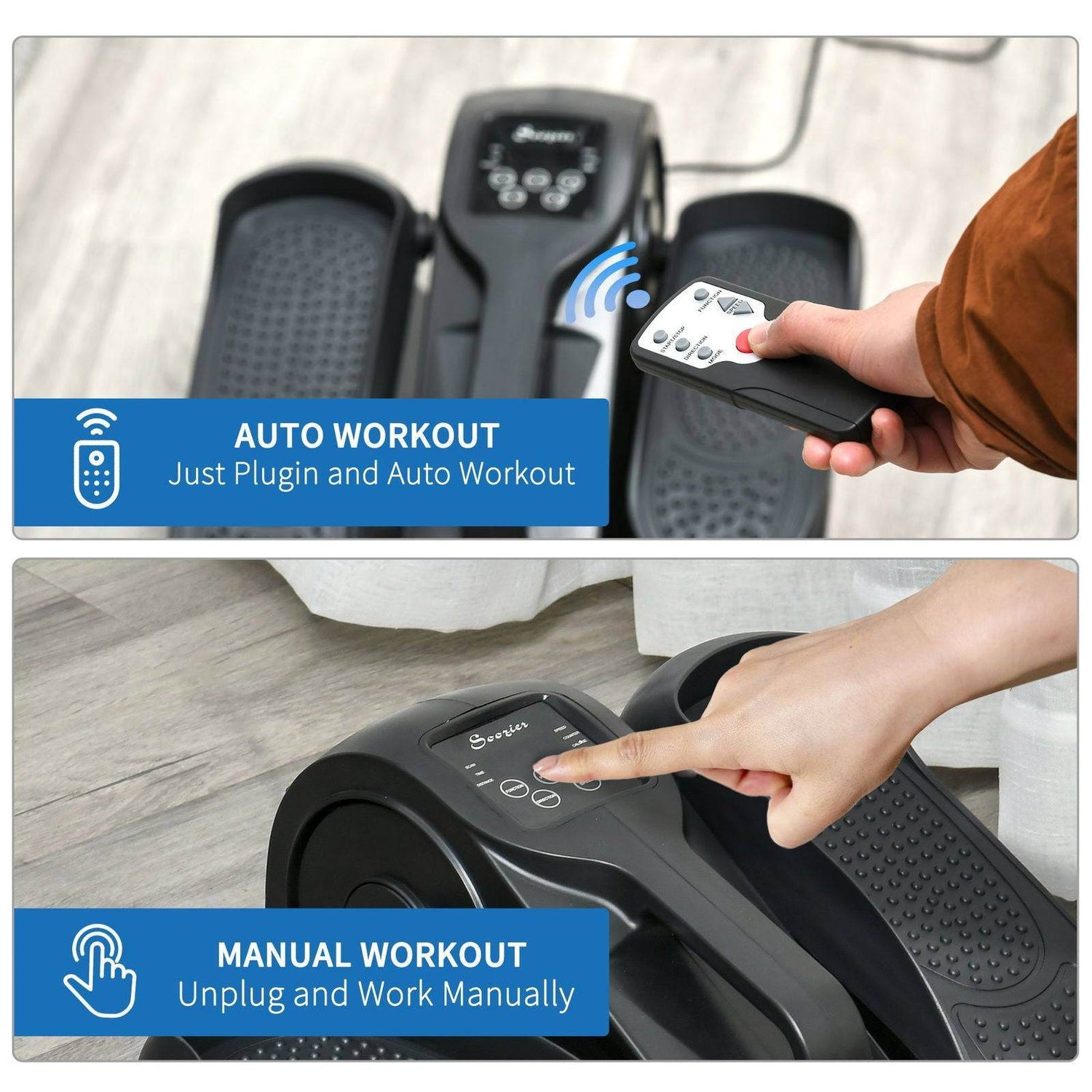MLNshops Portable Pedal Exerciser for Home Fitness