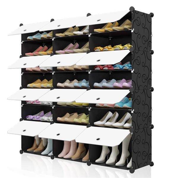 Portable Shoe Shelf - Organize 48 Pairs with MLNshops Default Title
