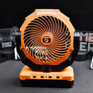 mlnshops Portable USB Table Fan for Outdoors with LED Light