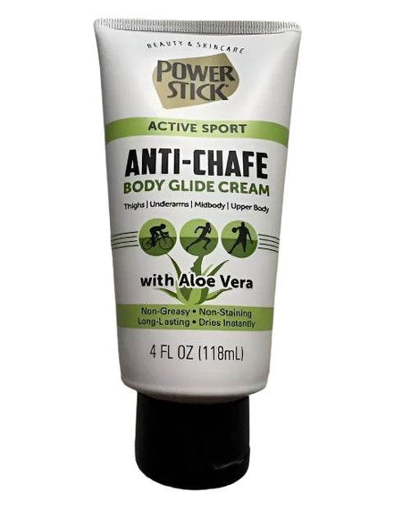 Power Stick Anti-Chafing Body Glide Cream with Aloe Vera