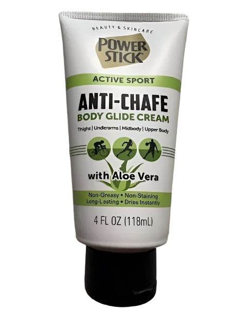 Power Stick Anti-Chafing Body Glide Cream with Aloe Vera