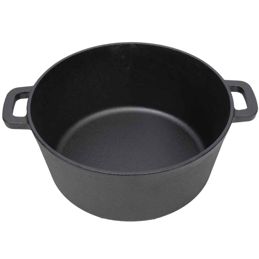 MLNshops Pre-Seasoned Cast Iron Dutch Oven Set