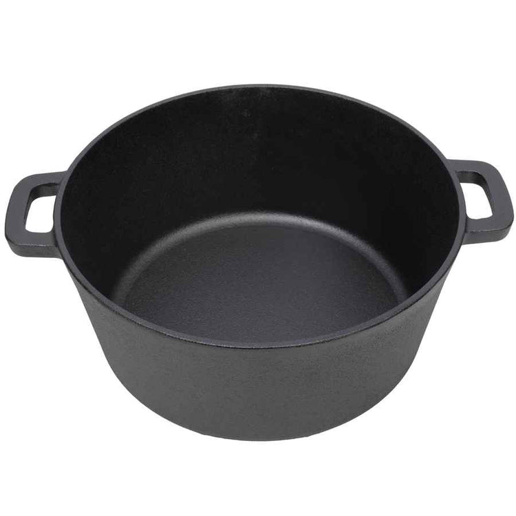 MLNshops Pre-Seasoned Cast Iron Dutch Oven Set
