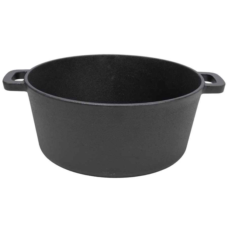 MLNshops Pre-Seasoned Cast Iron Dutch Oven Set