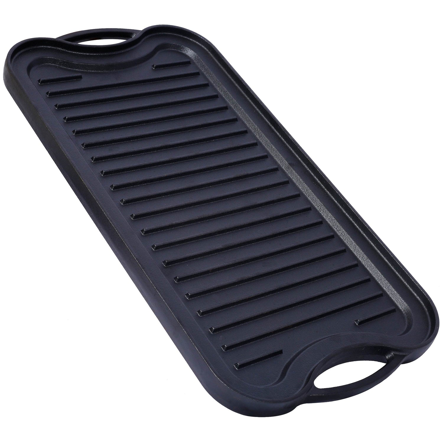 MLNshops Pre-Seasoned Cast Iron Grill Griddle BBQ