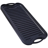 MLNshops Pre-Seasoned Cast Iron Grill Griddle BBQ