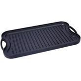 MLNshops Pre-Seasoned Cast Iron Grill Griddle BBQ