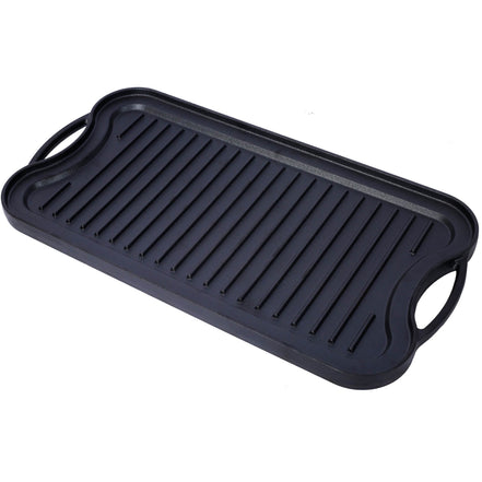 MLNshops Pre-Seasoned Cast Iron Grill Griddle BBQ Default