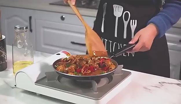 MLNshops teak wood kitchen utensils set - Durable Spoons