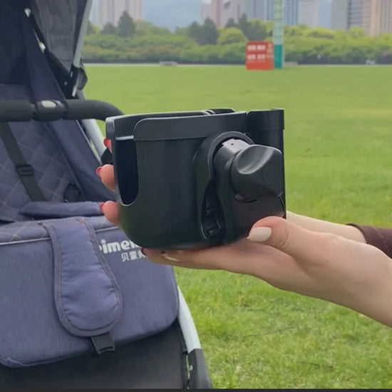 Convenient 2-in-1 Stroller Cup and Phone Holder for On-the-Go Parenting MLNshops]