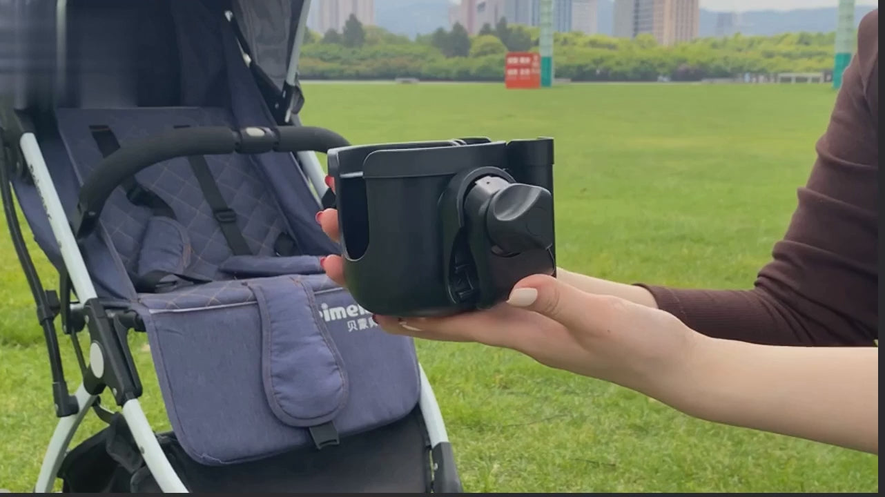 Convenient 2-in-1 Stroller Cup and Phone Holder for On-the-Go Parenting MLNshops]