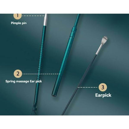 mlnshops 12-Piece stainless steel nail care kit, Portable