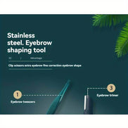 mlnshops 12-Piece stainless steel nail care kit, Portable