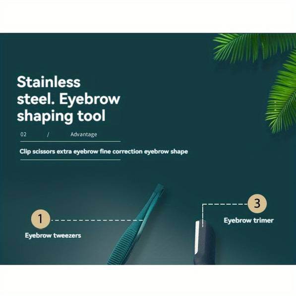 mlnshops 12-Piece stainless steel nail care kit, Portable