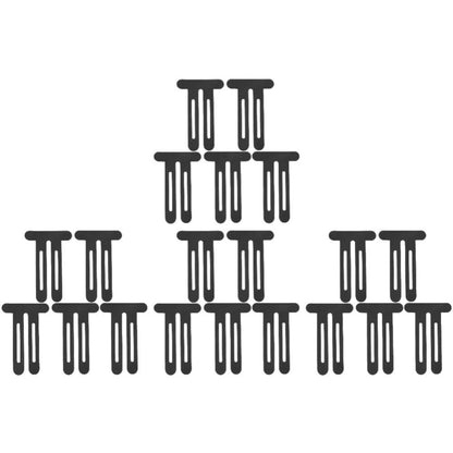 MLNshops Precut Knee breathable elastic muscle support tape Black