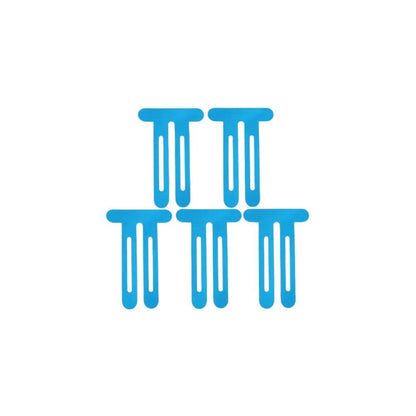 MLNshops Precut Knee breathable elastic muscle support tape Blue 5pcs