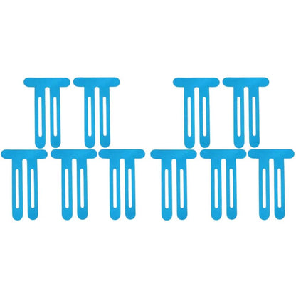 MLNshops Precut Knee breathable elastic muscle support tape Blue 10pcs