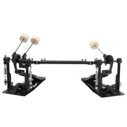 mlnshops black double drum pedal for kit - Dual Chain Drive