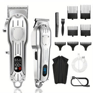 Professional Cordless Hair Clippers with LCD Display Default Title