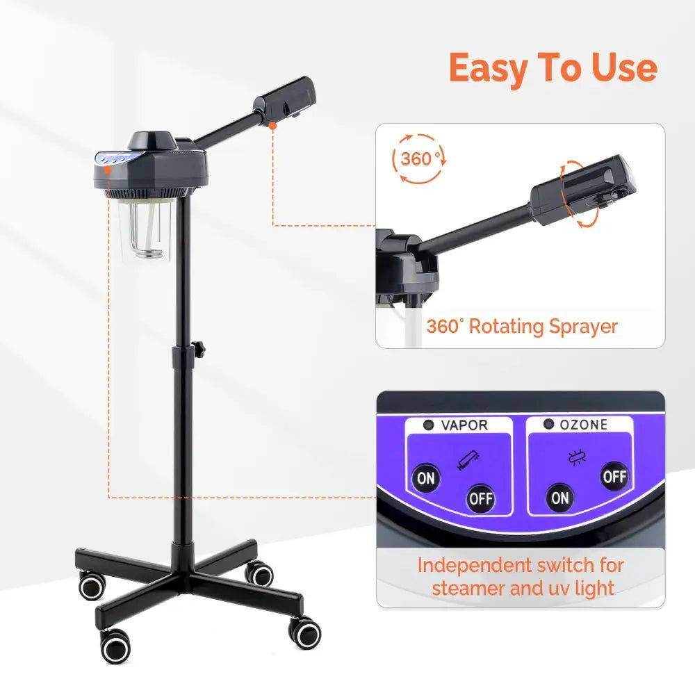 MLNshops Professional Facial Steamer for Spa-like Care