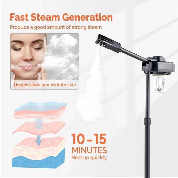 MLNshops Professional Facial Steamer for Spa-like Care