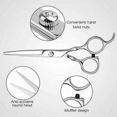 Professional Hair Cutting Scissors Set with Case