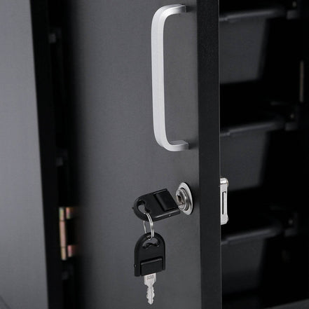 mlnshops Professional Hair Salon Cart with Lock & Wheels