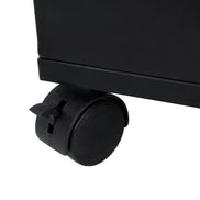 mlnshops Professional Hair Salon Cart with Lock & Wheels