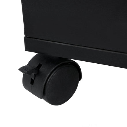 mlnshops Professional Hair Salon Cart with Lock & Wheels