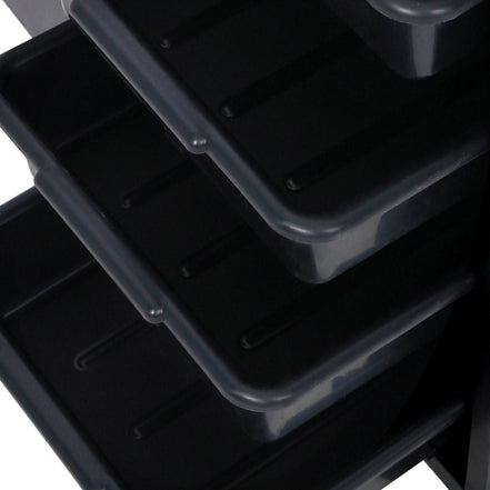 mlnshops Professional Hair Salon Cart with Lock & Wheels