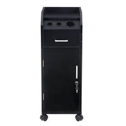 mlnshops Professional Hair Salon Cart with Lock & Wheels