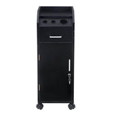 mlnshops Professional Hair Salon Cart with Lock & Wheels
